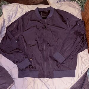 Men's Black Bomber Jacket